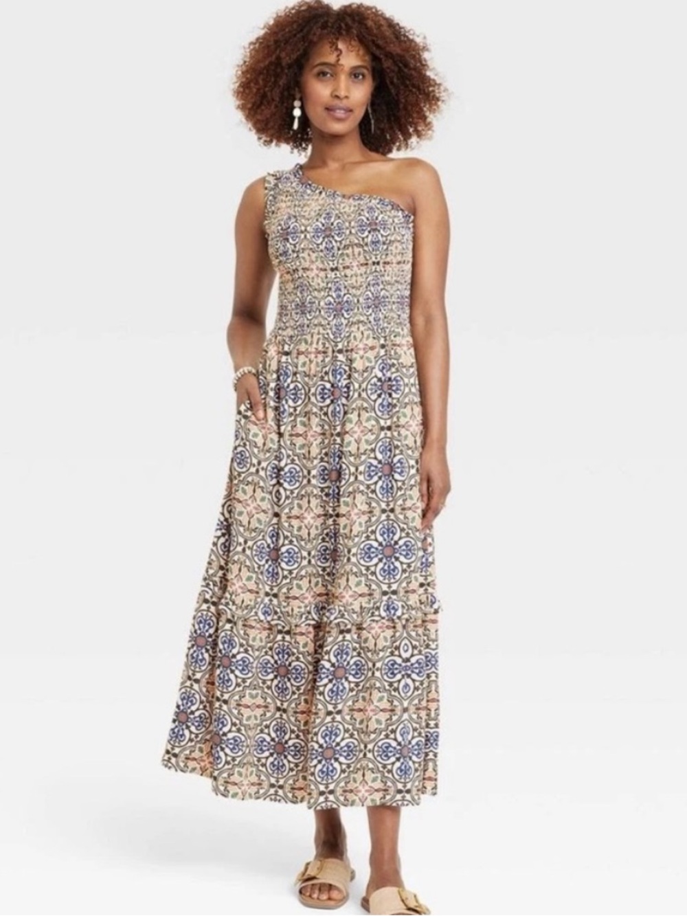 Knox Rose One Shoulder Dress, XS